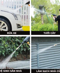 Máy rửa xe Cầm Tay 2 Pin 10 Cell 199V